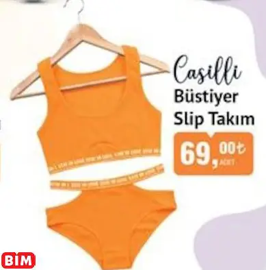 CASİLLİ BÜSTİYER SLİP TAKIM